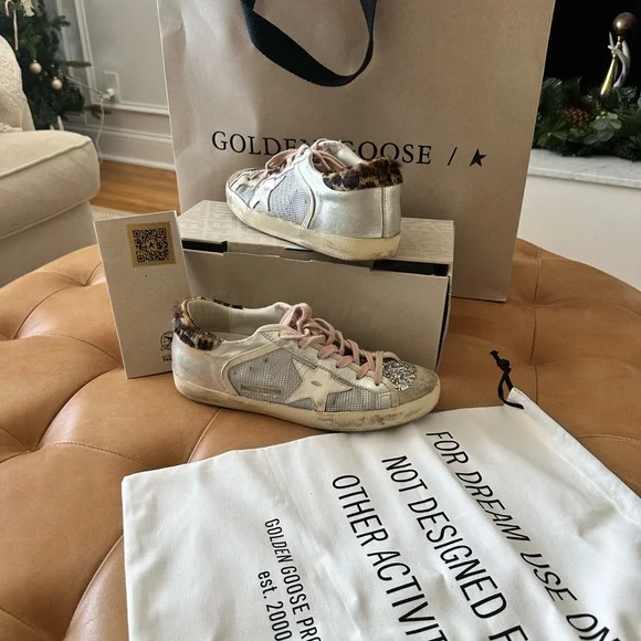 Limited Edition Golden Goose Superstar sneakers, size 38 - Picture 2 of 14